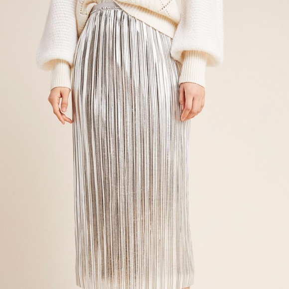 SOLD! Maeve Anthropologie NWT Nikola Midi skirt 🔥 - Picture 3 of 11